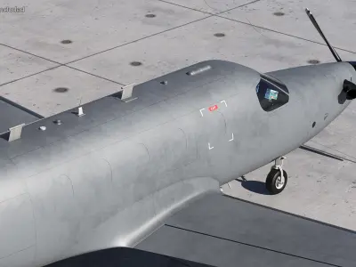 Pilatus U-28A Us Air Force Aircraft 3D model