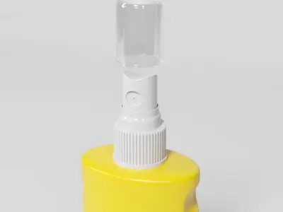 spray bottle 100ML 3D model