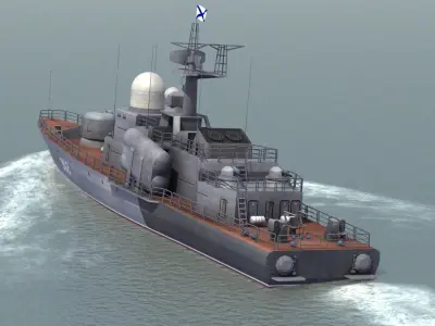 Tarantul II Corvette 3D model