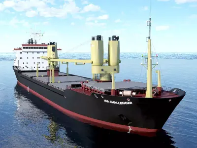 Bulk Carrier SEA CHALLENGER  3D model