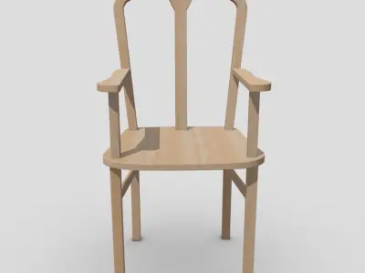 CC0 - Chair 8 Free low-poly 3D model