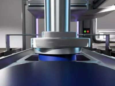 Factory for Beauty Product 3D model