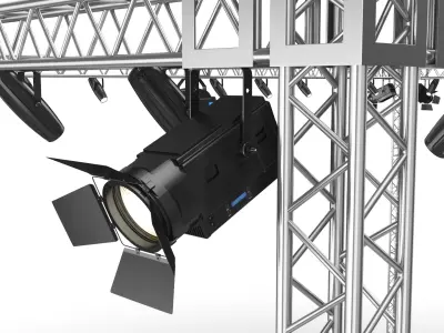  Stage Truss With Lights 