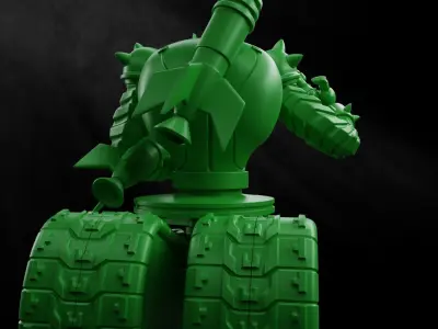 ARMY ROBOT 3D print model purchase