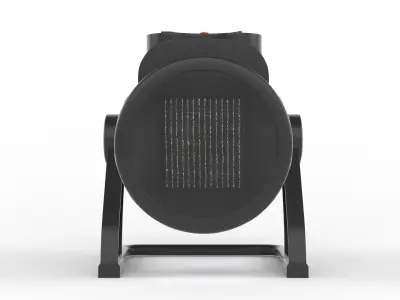 Portable Ceramic Electric Garage Heater 3D model