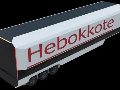 Cyberpunk Truck  Free low-poly 3D model