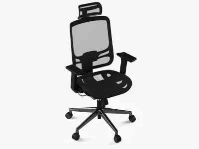 Office Chair 8K PBR Textures 3D model