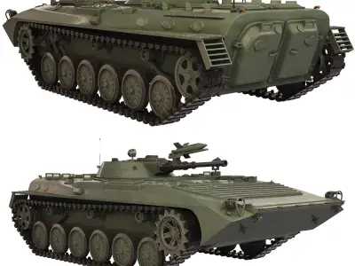 BMP 1 1967 3D model