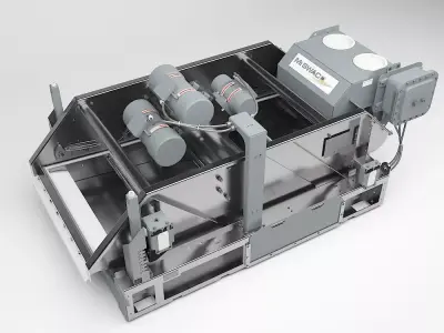 Vibrating screen 3D model