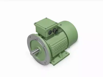 112M B35 Top IEC electric motor 3D model