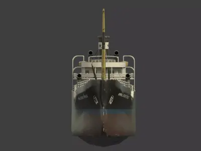 Varitime Vessels  The Historic Ship Amiral Latouche Treville Low-poly 3D model