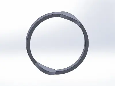 Bracelet ring 3D model