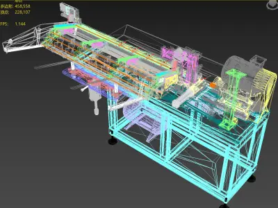 Shrinking Machine 3D model