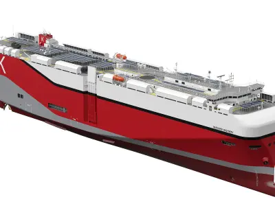 Vehicles Carrier RoRo 3D model