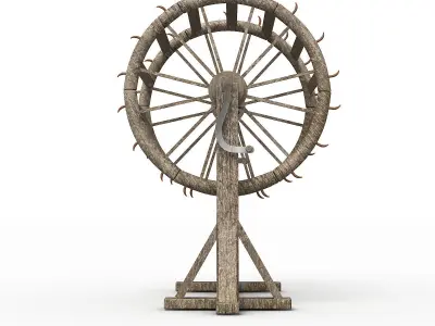 Breaking Wheel 3D model