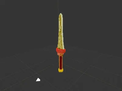 Noji sword 3D model