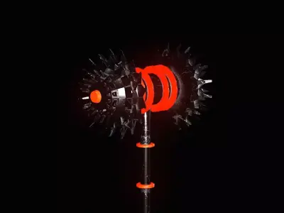 Grinder Low-poly 3D model purchase