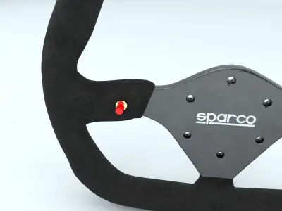 Steering Wheel Sparco P310 3D model