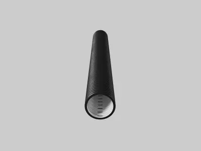 Corrugated drainage pipes KORSYS highpoly 3D model