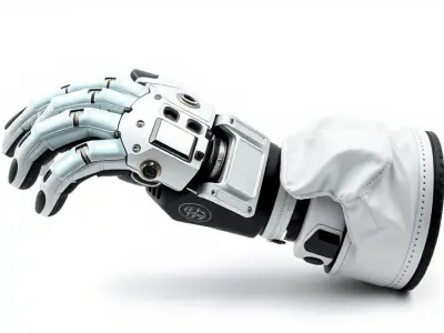 Futuristic Robotic Hand Model Pack with Articulated Fingers Low-poly 3D model purchase