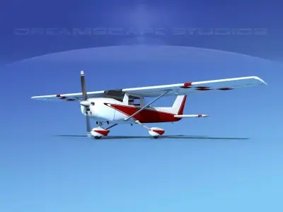 Cessna C152 Aerobat V10 3D model