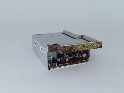Hugo's Tacos ll Free 3D model