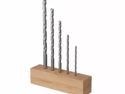 Drill Bit 3D model