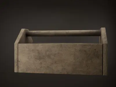 wood object 3D model