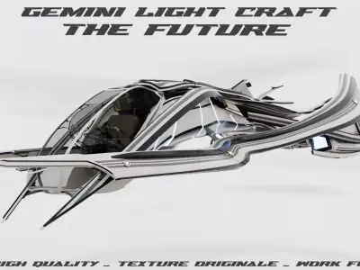 Gemin light Craft The Future  3D model