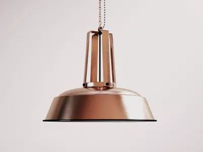 Workshop Lamp 3D model