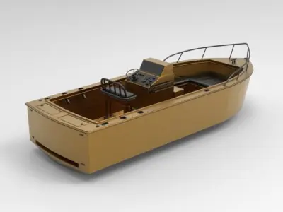 Boat  - 3D model purchase