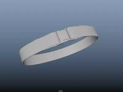 hand band Free 3D model