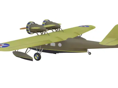 Douglas Dolphin Low-poly 3D model purchase