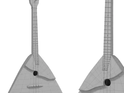 Balalaika prima 3D model