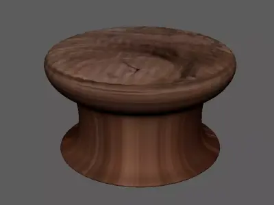 wooden table  3D model