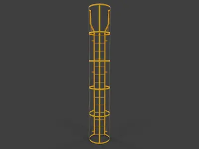 Ladder V03 - Low Poly Low-poly 3D model
