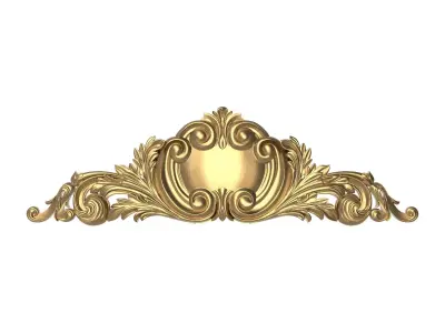 decorative pattern ready for 3D printing 3D model 62