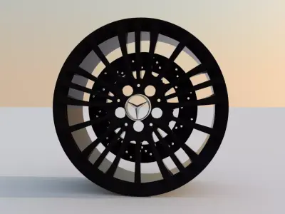 Velg Mercedes Free 3D model