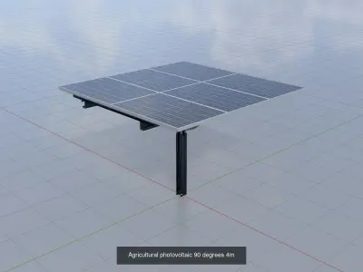 Agricultural photovoltaic 90 degrees Package