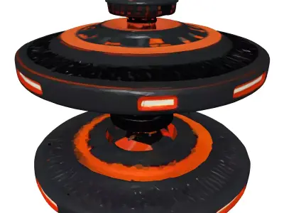 SciFi Hover Device Module 3D model