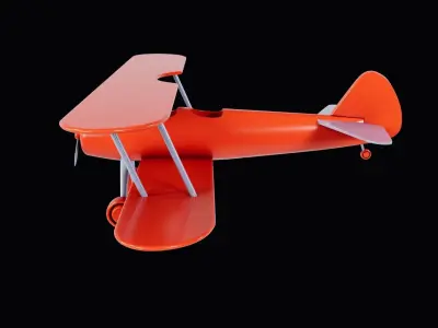 game model of the airplane 3D model