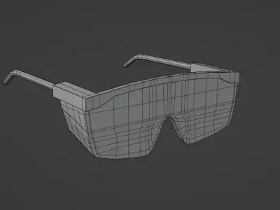 Safety glass 3D model