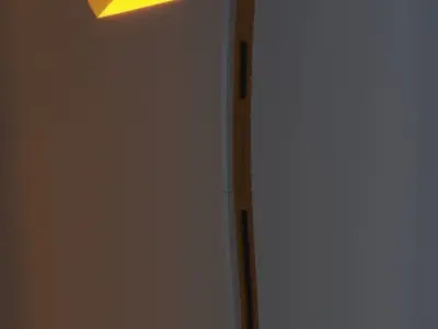 Modern Axe Low-poly 3D model buy