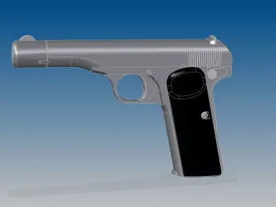 FN Model 1922 3D model