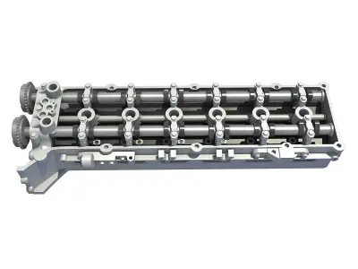 Engine Cylinder Head 3D model Polygon mesh