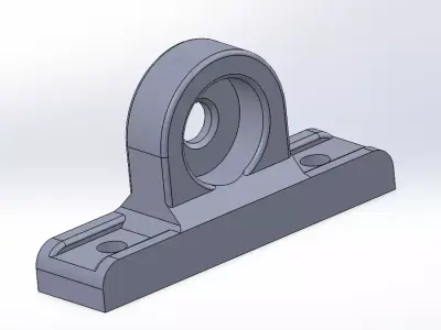 pillow block bearing number 608 Free 3D print model