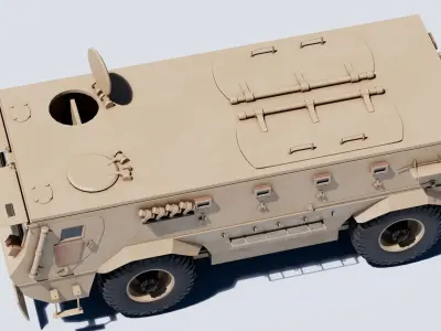 Fahd vehicle 3D model