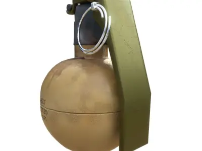 Grenade P-67-M 3D model