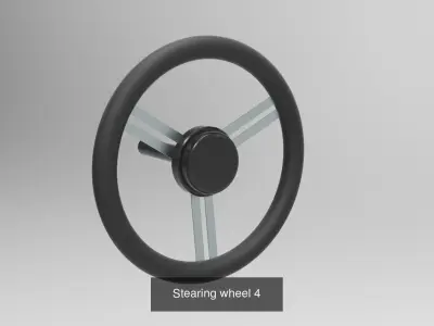 Stearing wheels 3D Model Pack