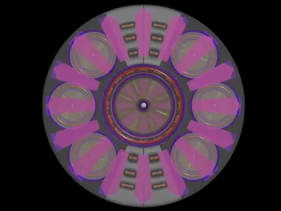 Dutch Industrial Space Company - Acceleratore Flux Ion - Concept 3D model